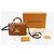 Louis Vuitton Epi Top Handle Twist MM Marrone - vista 8