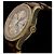 Montblanc Giosphere Edição Limitada Bronze Automático Pulseira de Couro Dourado - vista 2