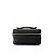 Chanel Pochette da trucco rotonda Vanity con logo CC per donne - Oro e Nero
