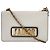 Dior Borsa a tracolla in pelle con patta e catena bianca Bianco - vista 2