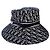 Dior Cappello bucket in ricamo obliquo blu navy - vista 3