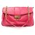 Salvatore Ferragamo Borsa a Spalla PAULA Gancini in Pelle Rosa