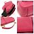 Salvatore Ferragamo Borsa a Spalla PAULA Gancini in Pelle Rosa - vista 5
