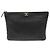 Boy Chanel Clutch New Medium Chevron in Agnello Nero con Dettagli in Oro