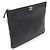 Boy Chanel Clutch New Medium Chevron in Agnello Nero con Dettagli in Oro - vista 3