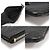 Boy Chanel Clutch New Medium Chevron in Agnello Nero con Dettagli in Oro - vista 6