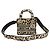 Dior Mini D-Lite Lady MIZZA ricamato beige e nero Marrone