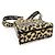 Dior Mini D-Lite Lady MIZZA ricamato beige e nero Marrone - vista 5