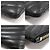 Saint Laurent Clutch porta documenti Monogram trapuntato nero con tracolla - vista 6