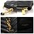 Saint Laurent Clutch porta documenti Monogram trapuntato nero con tracolla - vista 7
