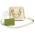 Gucci Mini-Handtasche aus weißem Leder mit Pferdebit - Ansicht 2