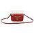 Givenchy Mini bolsa transversal de couro de cabra vermelha acolchoada - vista 2