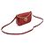 Givenchy Mini bolsa transversal de couro de cabra vermelha acolchoada - vista 3