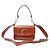 Chloé Double Carry Piccolo in Pelle di Vitello Lucida in Marrone Sepia