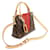 Louis Vuitton Rote Monogramm-Canvas Tote BB Braun - Ansicht 3