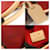 Louis Vuitton Rote Monogramm-Canvas Tote BB Braun - Ansicht 7