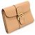 Delvaux Billetera Compacta Brillante Rosa Beige Vision en Piel de Ternera Rodeo - vista 3