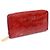 Louis Vuitton Cartera Larga Zippy Monogram Verni Pompadour Roja - vista 2