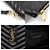 Saint Laurent Clutch porta documenti Monogram matelassé nero con tracolla - vista 7