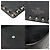 Valentino Pochette busta in vitello nero stampato con borchie dorate Rockstud - vista 7