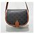 Céline Borsa a tracolla media Pouch Marrone - vista 2