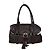 Céline Borsa a Spalla in Pelle con Frange Marrone