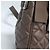 Mulberry Borsa tote e zaino Nappa Cara Delavine Marrone - vista 5