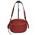Céline Borsa a tracolla in pelle di vitello trapuntata Charm Rosso