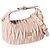 Pochette in pelle nappa trapuntata Miu Miu rosa cipria AFPP - vista 3