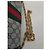 Gucci Borsa a Spalla Piccola Ophidia GG Supreme Chain Marrone - vista 18