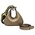 Gucci Borsa a spalla piccola da donna Atashu beige Marrone - vista 2