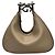 Gucci Borsa a spalla piccola da donna Atashu beige Marrone - vista 3
