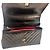 Chanel Chevron Glasiertes Vintage Kalbsleder Coco Handle Medium Schwarz - Ansicht 7