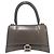 Balenciaga Hourglass Small Handtasche grau Braun - Ansicht 2