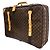 Louis Vuitton Valigia da viaggio Monogram Satellite Marrone - vista 3
