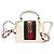 Gucci Mini bolsa de alça superior em couro branco com bordado de flores WEB - vista 4