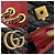 Gucci Black Red Matelassé Chevron GG Marmont Small Shoulder Bag Nero - vista 8
