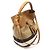 Burberry Borsa hobo media con frange Ashby Susanna in check House Marrone - vista 3