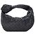 Bottega Veneta Mini borsa hobo Jodie nera Nero - vista 3