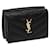 Saint Laurent Monogram Mini Wallet Schwarz  - Ansicht 2