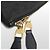 Louis Vuitton Borsa a spalla Hobo Mahina Selen MM Nera Punching Nero - vista 13