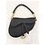 Saddle Dior Borsa a sella in pelle di vitello nera Nero - vista 12