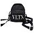 Valentino Mini zaino e borsa a tracolla con logo VLTN Nero
