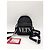 Valentino Mini zaino e borsa a tracolla con logo VLTN Nero - vista 5