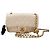 Chanel Borsa a soffietto Goldball Mini in agnello bianco