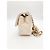 Chanel Borsa a soffietto Goldball Mini in agnello bianco - vista 10