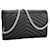 Saint Laurent Borsa a Spalla Monogram Chain Argento Nero - vista 4