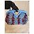 Borsa in tessuto Bubble Point Bottega Veneta blu - vista 14