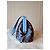 Borsa in tessuto Bubble Point Bottega Veneta blu - vista 7