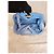 Borsa in tessuto Bubble Point Bottega Veneta blu - vista 8